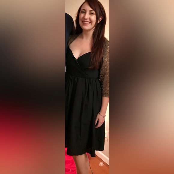 Banana Republic Black Dress - Size 8 - Picture 5 of 5